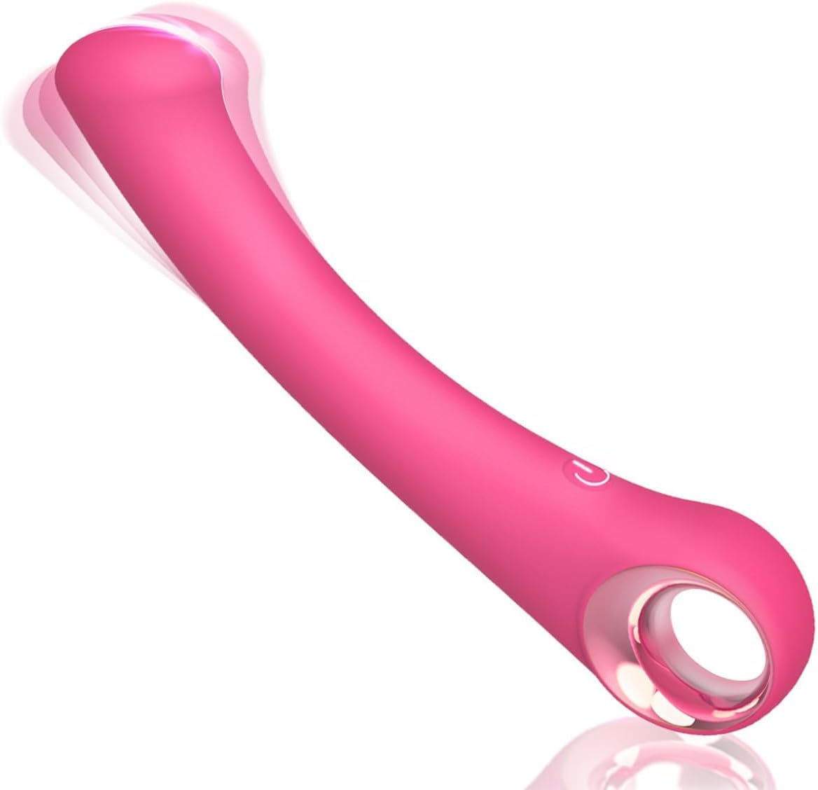 Adult Sex Toys for Women,Clitoral G Spot Vibrator with 10 Powerful Vibrating Modes,Clitoral Nipple Stimulator Finger Bullet Vibrators Waterproof Strapless on Dildo Anal Toys for Couple (Red)