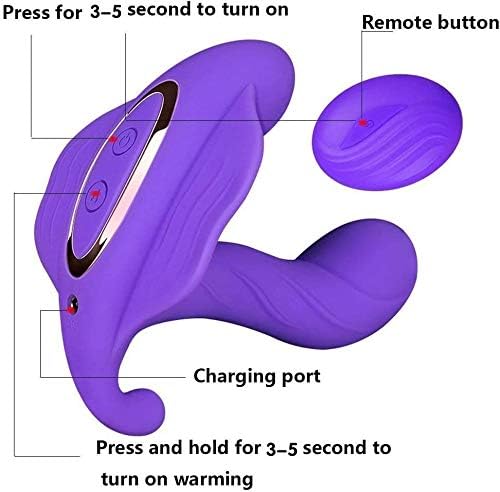 Squirrel Sucking Toy Female Rechargeable Adult Toy - Adam and Eve Purple Strong Tongue Sucking and Licking G Sucking Toy Female Couple Panty Stimulation 40LA