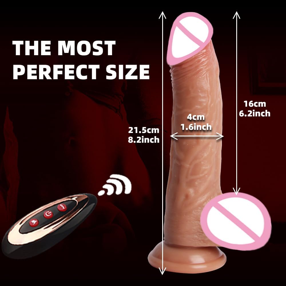 8.2 inches Gifts Toys for Women, Adult Toys Automatic Electric Adult Toys Machine Pleasure Gifts Realistic Soft Silicone Toys for Couples HJ04286, Colour