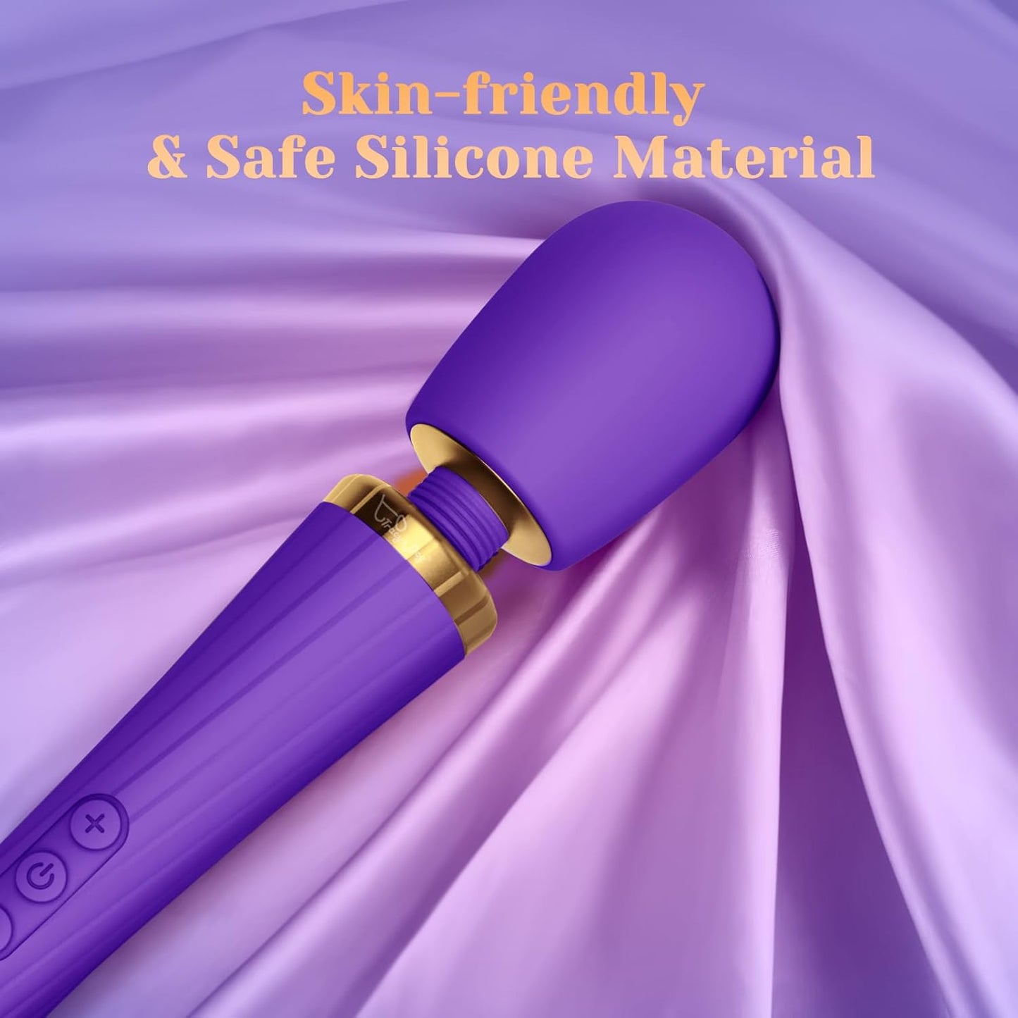 Adult Toys, Vibrator Wand with 5 Vibrations and 3 Speeds, Adult Sex Toys for Clitoral Stimulation, Magic Cordless Handheld Powerful Vibrating Massager for Women Partner Play