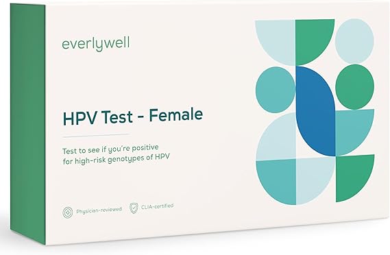 Female HPV Test - at Home - Human Papillomavirus CLIA-Certified Adult Test - Discreet Vaginal Swab Analysis