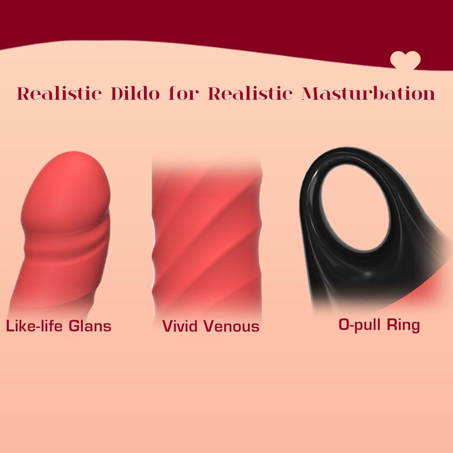 Thrusting Vibrating Dildo, 3 in 1 Female G Spot Vibrator with Clitoral Stimulator, Women Adult Sex Toys 3 Thrust 5 Pulsating 10 Vibrating Modes, YUKZEN Rabbit Sex Toy Dildo for Women Couples Pleasure